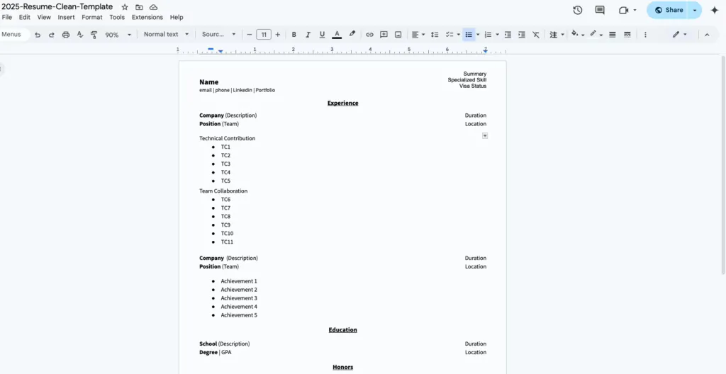 2025 海外求職高回應率履歷模板|量化求職核心模板——提高跨國求職成功率(付費資源)